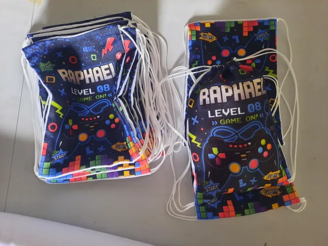 Sacolinha personalizada aniversário