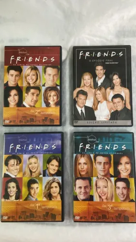 COLEÇÃO DVDS FRIENDS