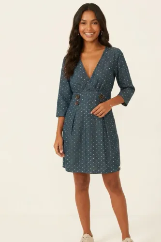Vestido Verde Musgo /POA