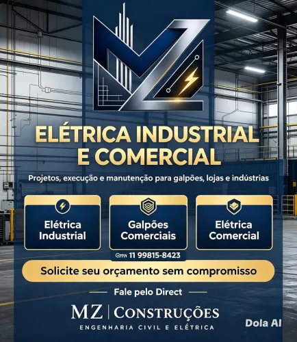 Elétrica industrial, comercial e residencial