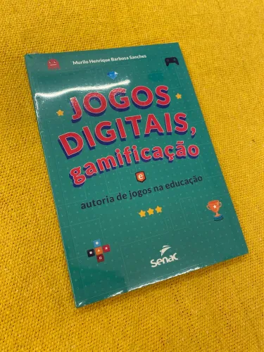 Livro Jogos digitais, gamificação - de Murilo Henrique Barbosa Sanches