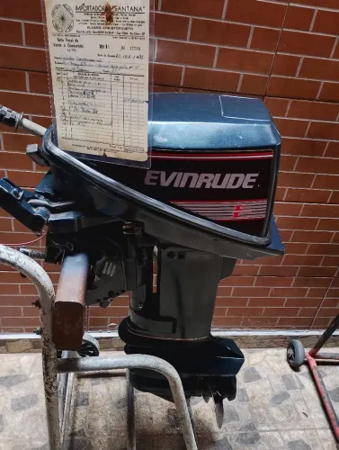 Motor de popa 15 HP único dono com nota fiscal