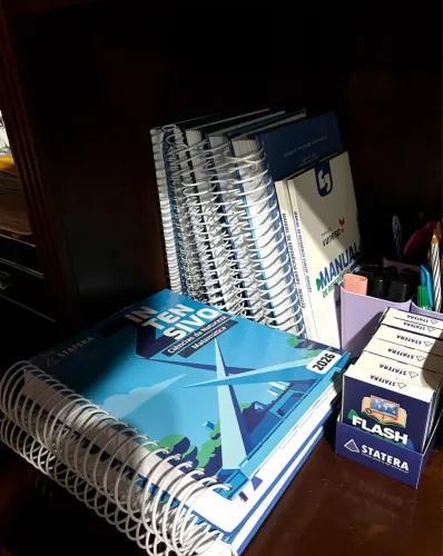 livros - material completo Statera Vestibular