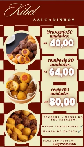 Encomendas de Salgadinhos 