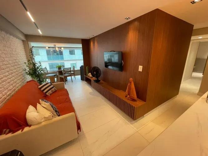 3 quartos, 2 vagas, PORTEIRA FECHADA, 85m², Ponta de Campina - Cabedelo - PB