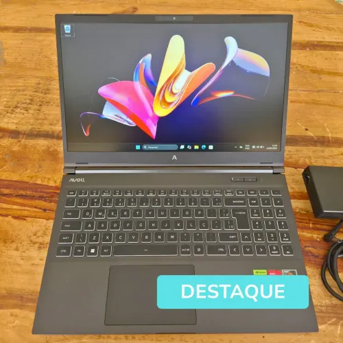 Notebook Gamer Avell RTX 4050 Ryzen 7 16GB RAM DDR5 SSD Tela 165Hz Perfeito Estado