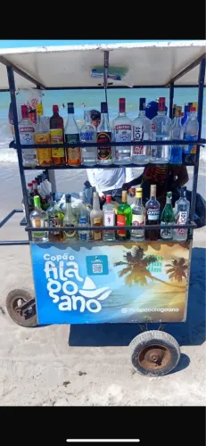 Carrinho de bebidas