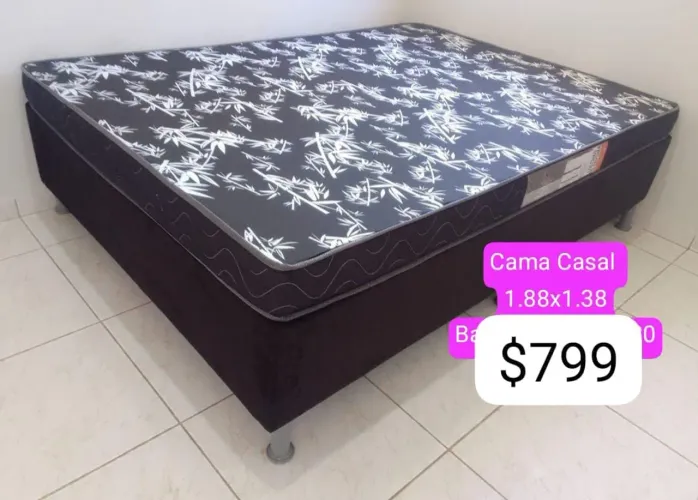 Camas box casal 