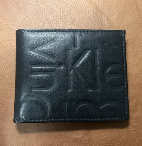 Carteira couro Calvin Klein
