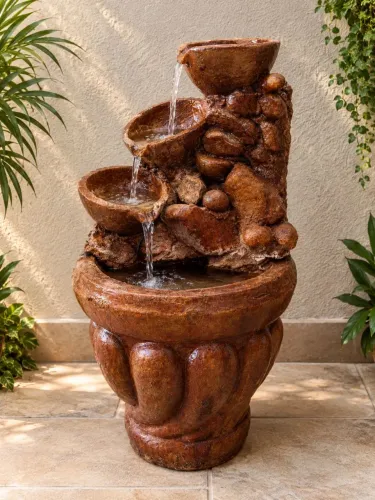 Cascata de água acompanha motor 60 cm