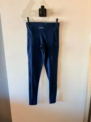 legging treino azul marinho