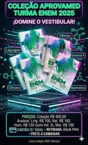 Livros vestibular medicina - Aprovamed