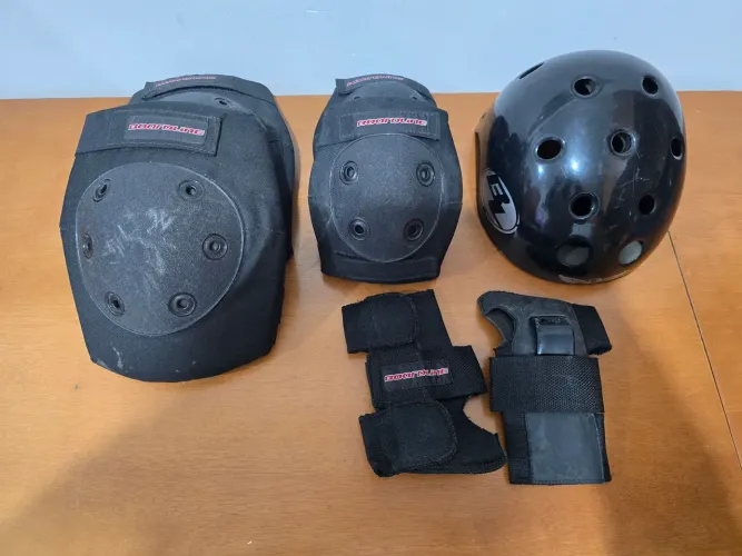 Kit de Proteção Borderline + Capacete (tamanho G)