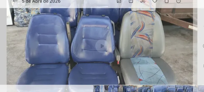 Bancos para Van Sprinter 16 lugares
