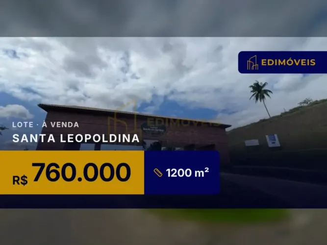 Lote em Santa Leopoldina: Oportunidade em condomínio-fazenda, 1.200m² para seu rancho