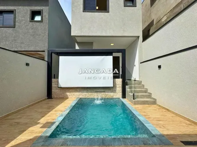 Luxo E Conforto: Casa Com Cozinha Em Ilha, Gourmet Completo E Porcelanato!
