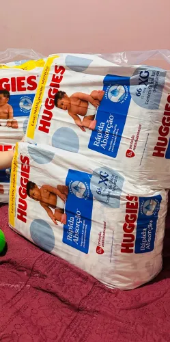 Fralda Huggies Xg