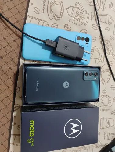 Moto G42 azul 128 gb excelente