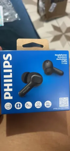 Fone de Ouvido Philips T1109 TAT1109BK Bluetooth