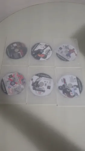 LOTE 6 GAMES ps2 esportes