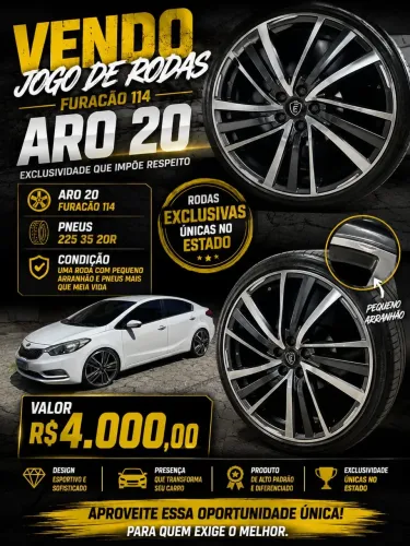 Rodas aro 20 exclusivas