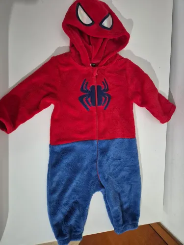 Macacão Inverno Homem Aranha - 12M - Marvel