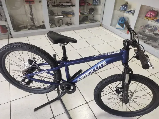 Bicicleta infanto juvenil Nero JR aro 24" alumínio 7Vel. estilo MTB faixa de 9-12 anos.