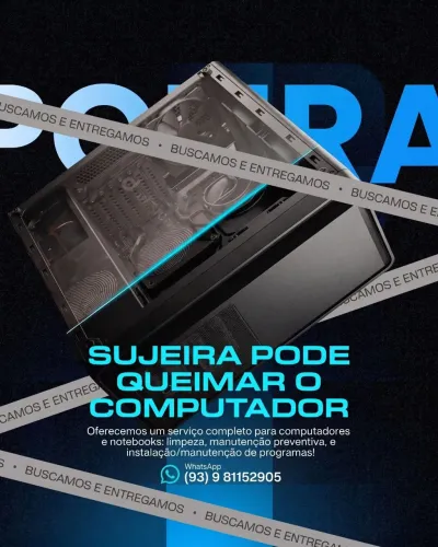 Serviços de Manutenção em PC e instalação de programas