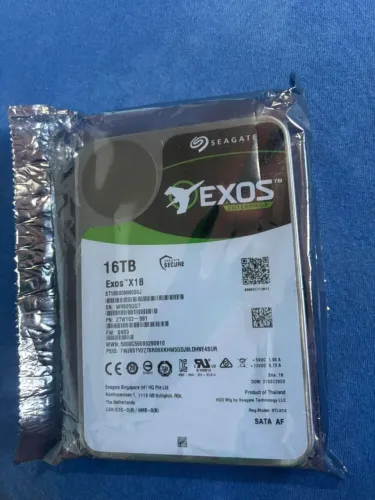 HD Seagate Exos X18 16 TB