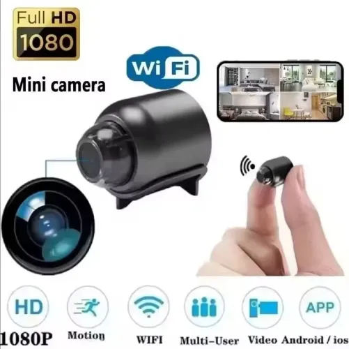 ?Mini Câmera De Segurança WiFi HD 1080p Com Visão Noturna