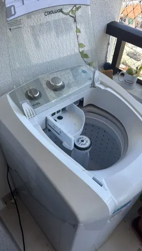 Máquina De Lavar Roupa Automática Colormaq 12kg Cor Branco