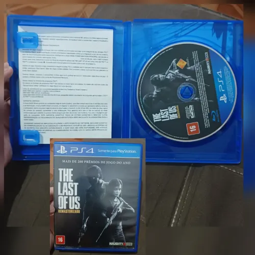 Jogo the last of us Remasterizado para playstation 4