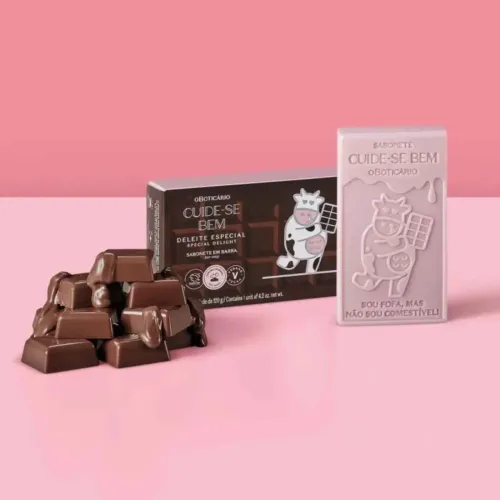 Deleite chocolatudo sabonete em barra