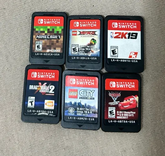 6 jogos Nintendo switch