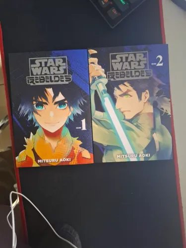 Mangá "Star Wars: Rebeldes" Vol. 1 e 2