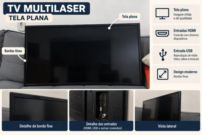 Smart Tv 32 polegadas