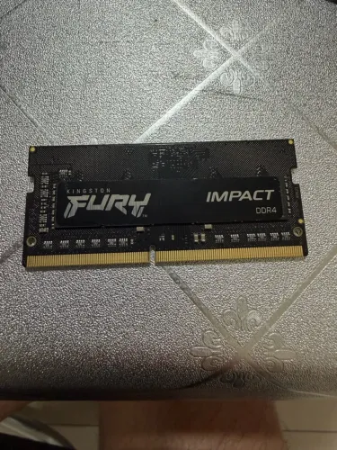 Memória RAM para Notebook Kingston Fury Impact, 16 GB, 3200MHz, DDR4