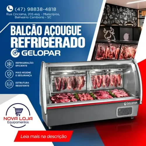 Balcão açougue refrigerado - Gelopar