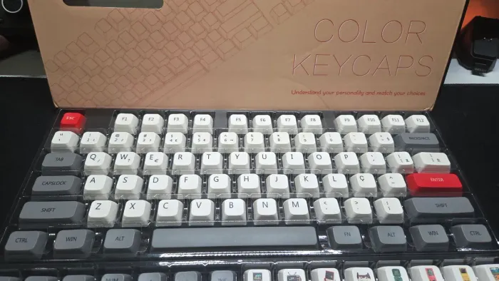 Jogo de Keycaps PBT ABNT2 Para Teclado Mecânico e Magnético - Color Keycaps