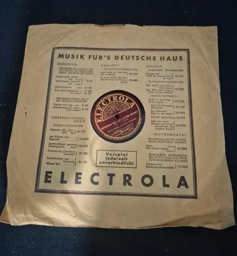 Disco Raríssimo de Gramofone 