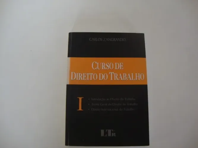 Livro Curso de Direito do Trabalho .