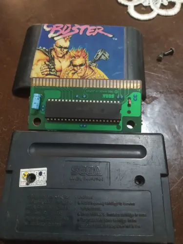 Jogo mega drive Crude Buster