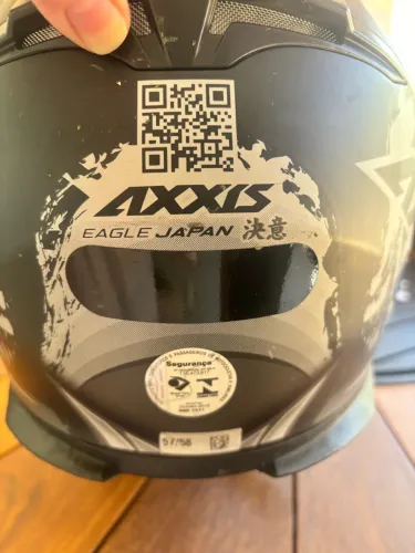 Capacete Axxis Eagle Japan. R$ 150,00. Vendi a moto! 