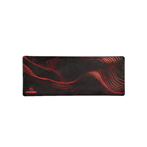 MOUSEPAD KROSS KE-MP1013 (60X30cm) - PRETO/VERMELHO