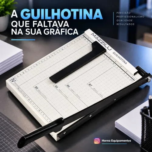 Guilhotina A4 Mazzilli Toda em Metal