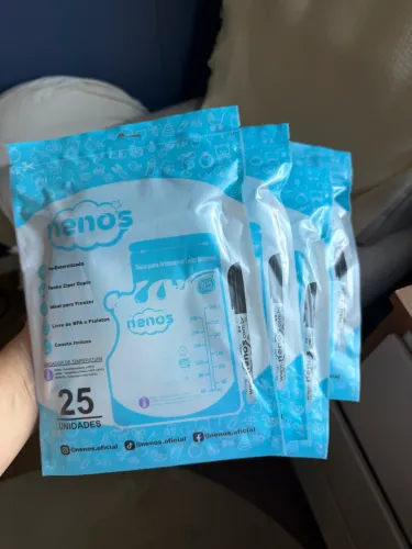 Sacos para Armazenamento de leite materno