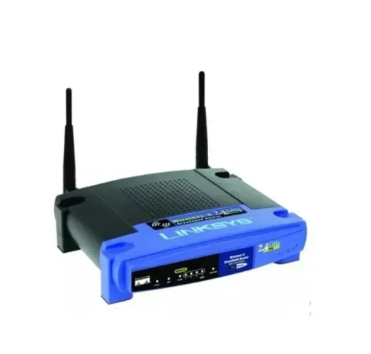 Roteador De Banda Larga Linksys Wrt54g Wireless-g (Usado)