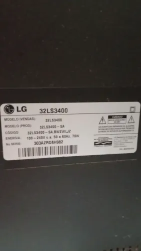 Vendo tv LG de Led 32 polegadas