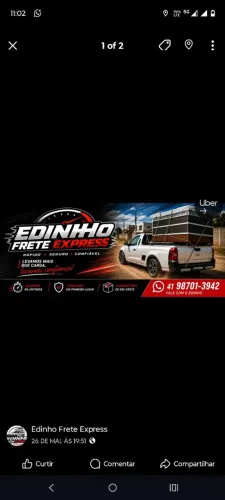 Vendo prestação de serviço com empilhadeira..