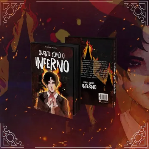 Quente Como o Inferno (18+) - Macela Talavus - Capa dura + Brindes - Editora Euphoria<br>